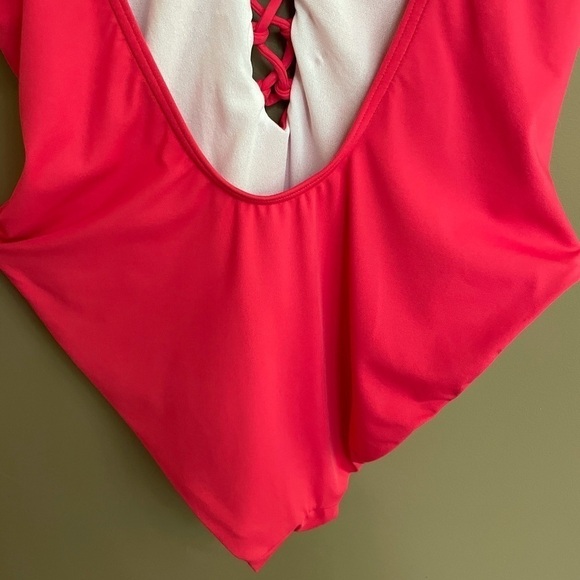Onia Bridget One-Piece Swimsuit Geranium Medium - Picture 9 of 12